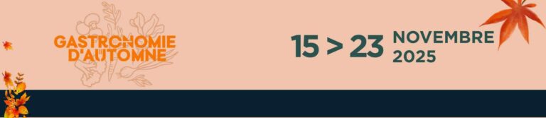 Évènement « Gastronomie d’automne » par Rambouillet Territoire